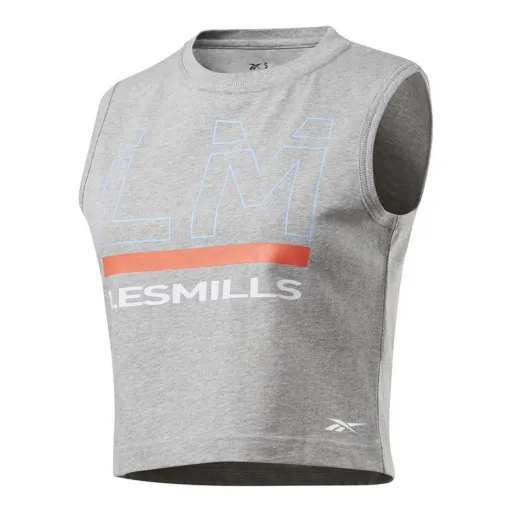 T-Shirt para Mulher Sem Mangas Reebok Les Mills® Graphic