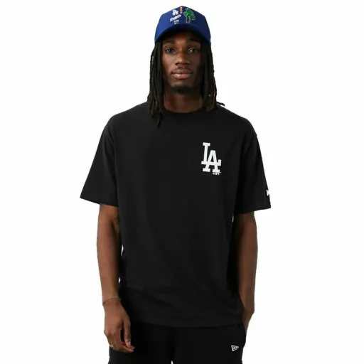 Camisola de Manga Curta Homem New Era Preto