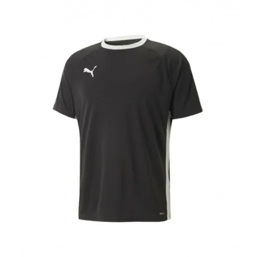 Camisola de Manga Curta Homem Puma TEAMLIGA PADEL 931832 03  Preto