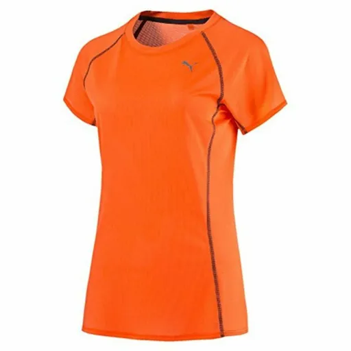 T-Shirt de Desporto de Manga Curta Puma Pe Running Tee Laranja