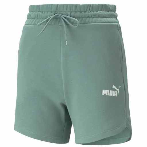 Calções de Desporto para Homem Puma Ess 5" High Waist Água-Marinha Verde