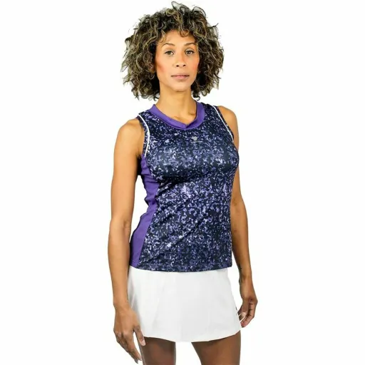 T-Shirt de Alças Mulher Cartri Eshe Padel Violeta