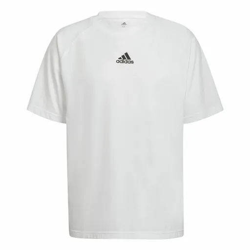 Camisola de Manga Curta Homem Adidas Essentials Brandlove Branco