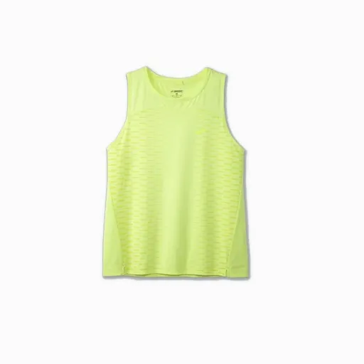 T-Shirt para Mulher Sem Mangas Brooks Sprint Free 2.0 Amarelo