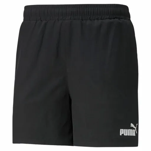 Calças para Adultos Puma ESS+ Tape Preto Homem