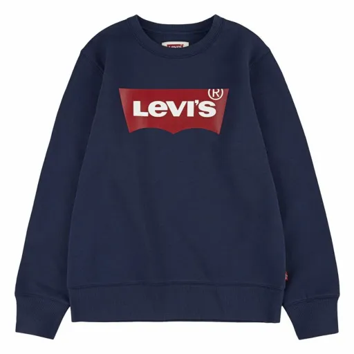 Camisola Infantil Levi's Batwing Branco Azul Escuro