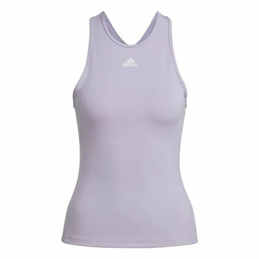 T-Shirt para Mulher Sem Mangas Adidas Hyperglam Lavanda