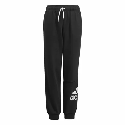 Calças de Treino Infantis Adidas Essentials French Terry Preto