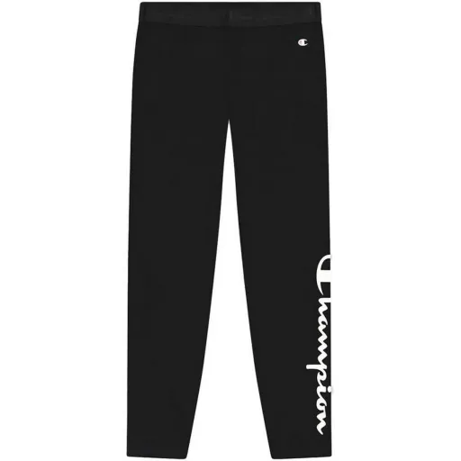 Leggings de Desporto de Mulher Champion Preto