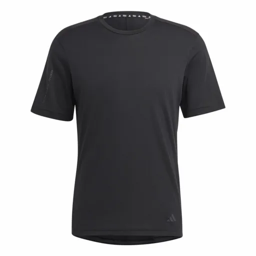 Camisola de Manga Curta Homem Adidas Base Preto