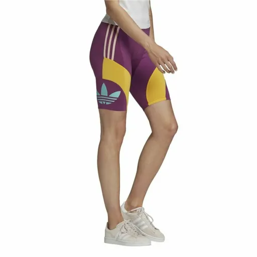 Leggings de Desporto de Mulher Adidas Violeta Escuro