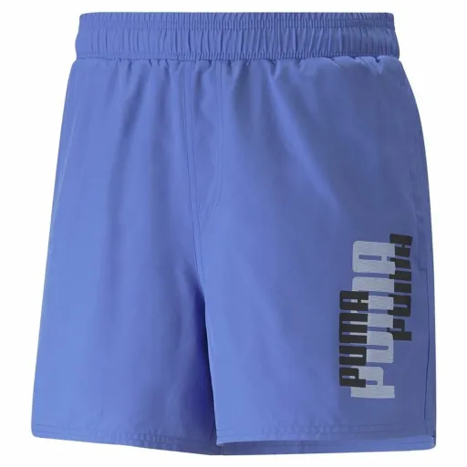 Calções de Desporto para Homem Puma Ess+ Logo Power Azul