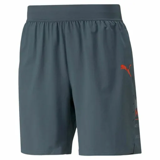 Calções de Desporto para Homem Puma Power Colorblock 11" TR M Cinzento Escuro