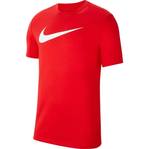 Camisola de Manga Curta Homem DF PARK20 SS TOP CW6936 Nike  657 Vermelho