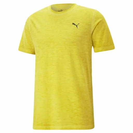 Camisola de Manga Curta Homem Puma Studio Foundation Amarelo