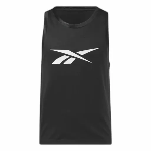 T-Shirt de Basquetebol Reebok Preto