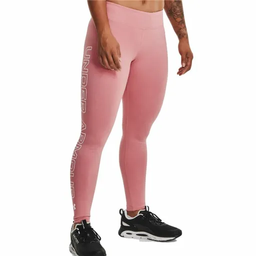 Leggings de Desporto de Mulher Under Armour Favorite Cor de Rosa