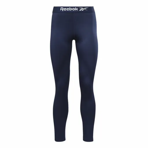 Leggings de Desporto de Mulher Reebok Workout Ready Azul Marinho