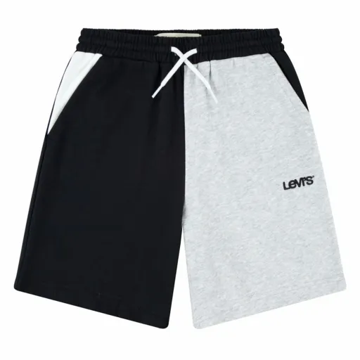 Calções de Desporto Infantis Levi's French Terr 63391 Duas Cores Preto