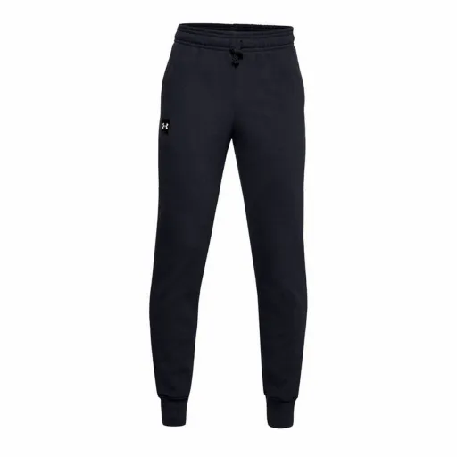 Calças para Adultos Under Armour Rival Fleece Preto Homem