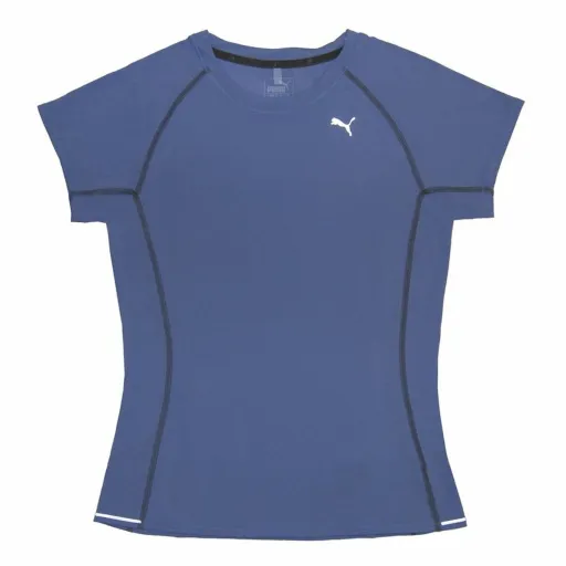 Camisola de Manga Curta Mulher Puma Pe Running Tee Azul