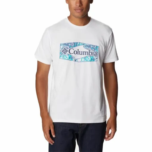 T-Shirt de Desporto de Manga Curta Columbia Sun Trek™ Branco