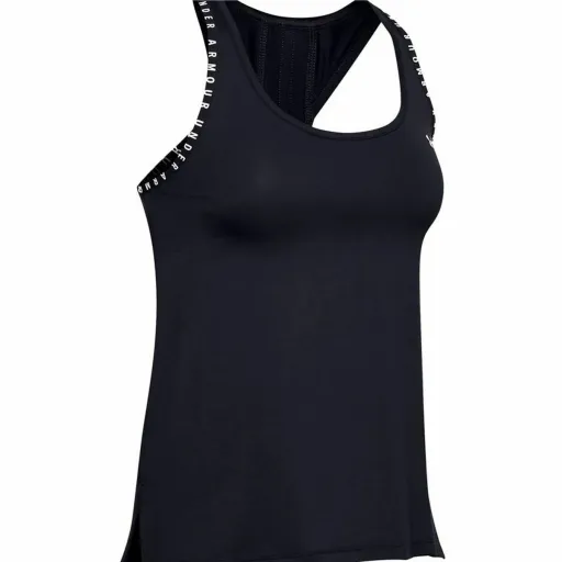 T-Shirt de Alças Mulher Under Armour Knockout Preto