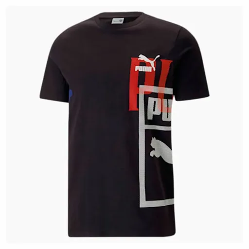 Camisola de Manga Curta Homem Puma Classics Preto