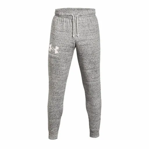 Calças para Adultos Under Armour Rival Terry Cinzento Escuro Homem