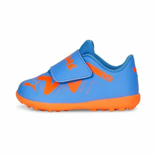 Chuteiras Infantis Puma Future Play TT V Azul Homem