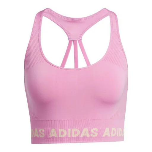 Top Desportivo de Mulher Adidas Aeroknit Cor de Rosa