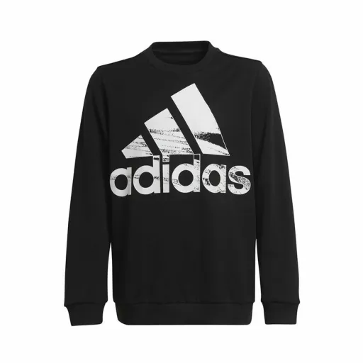 Polar Sem Capuz Criança Adidas Sweat Logo Preto