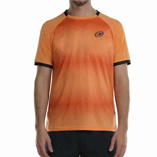 Camisola de Manga Curta Homem Bullpadel Actua  Laranja