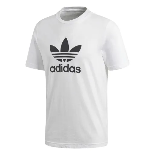 Camisola de Manga Curta Homem Adidas TREFOIL TEE IB7420  Branco