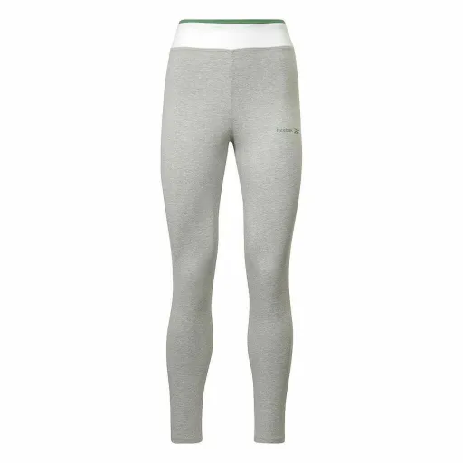 Leggings de Desporto de Mulher Reebok GRAPHIC TANKRIE HT6263 Cinzento