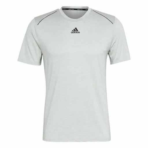 Camisola de Manga Curta Homem Adidas Hiit Verde Claro