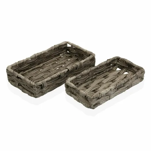 Conjunto de Cestas Versa Polietileno (11 x 4 x 20 cm) (2 pcs)