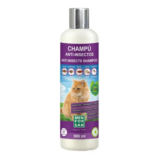 Champô Menforsan 300 ml Gato Repelente de Insetos