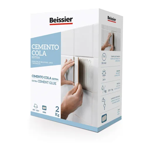 Cimento Beissier 70164-001 Cinzento 2 Kg