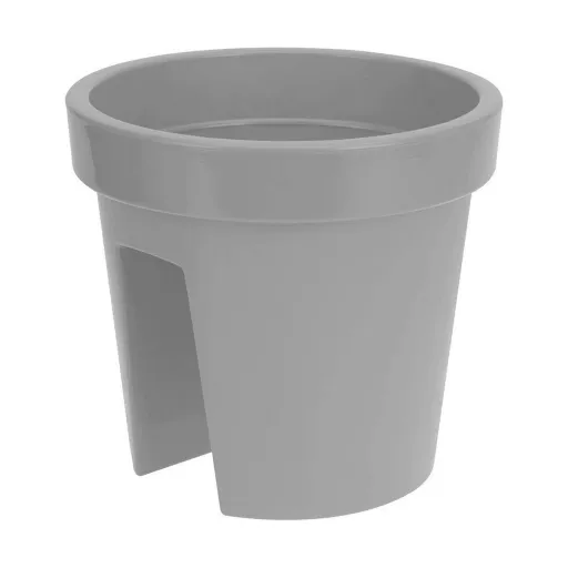 Vaso para Corrimão Plastiken Cinzento Polipropileno