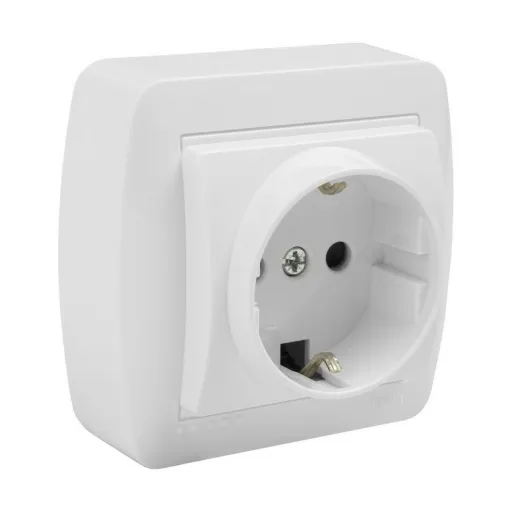 Base de Ficha Solera Mur60u Bipolar Branco 16 A Superfície