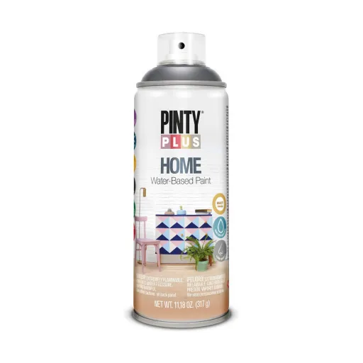 Tinta em Spray Pintyplus Home HM438 400 ml Preto