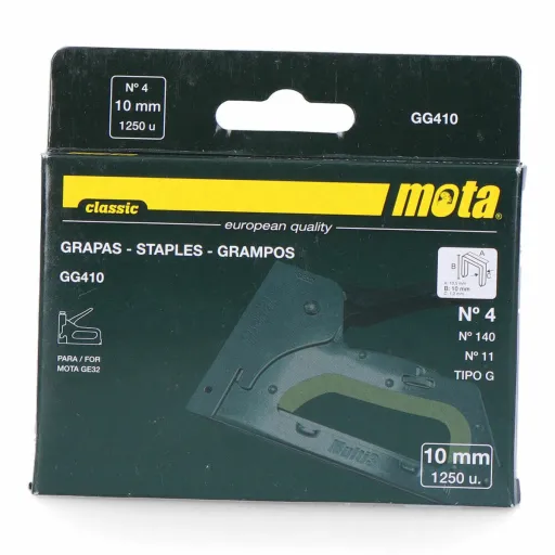 Grampos Mota  Gg410 1000 Unidades 10 mm Nº 4