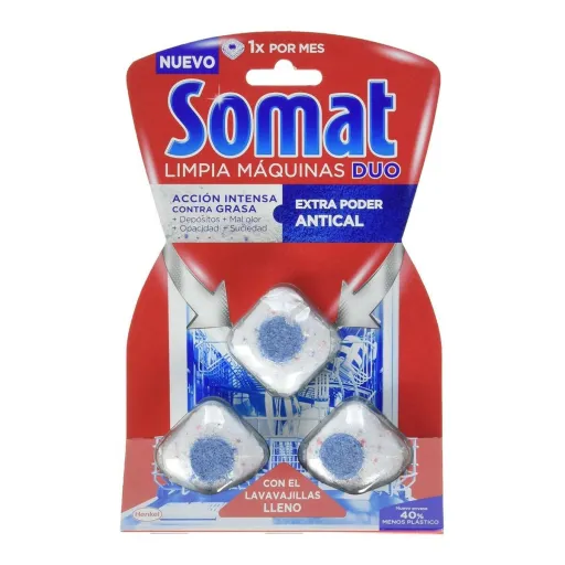 Pastilhas para Máquina de Lavar Louça Somat 164904 125 ml 40 g