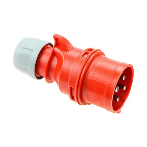 Tomada de Corrente Solera 902142a CETAC Vermelho IP44 16 A 400 V Aérea