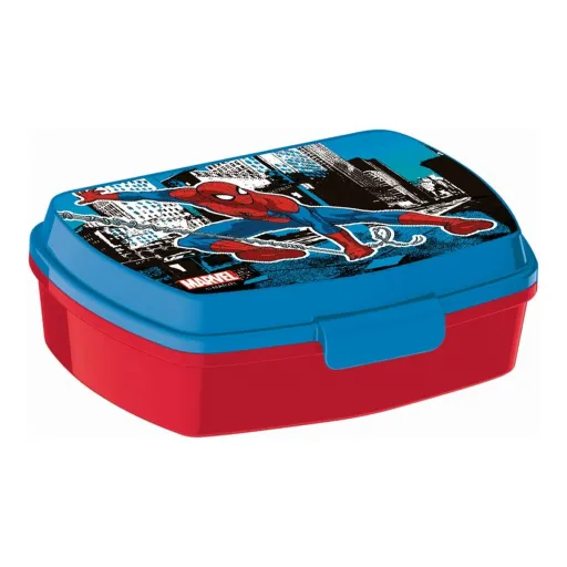 Caixa Sanduíche Spider-Man Great Power Azul Vermelho 17 x 5.6 x 13.3 cm