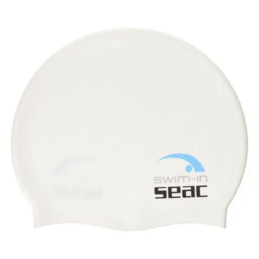 Touca de Natação SWIM IN SEAC Softee 7801568 Branco