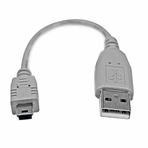 Cabo USB 2.0 A para Mini USB B Startech USB2HABM6IN          Cinzento