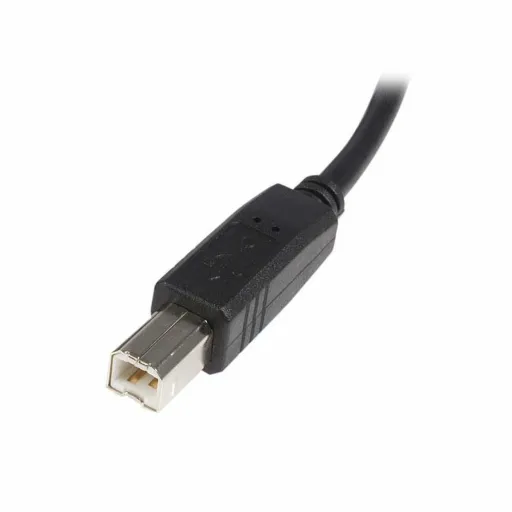 Cabo USB A para USB B Startech USB2HAB3M            Preto