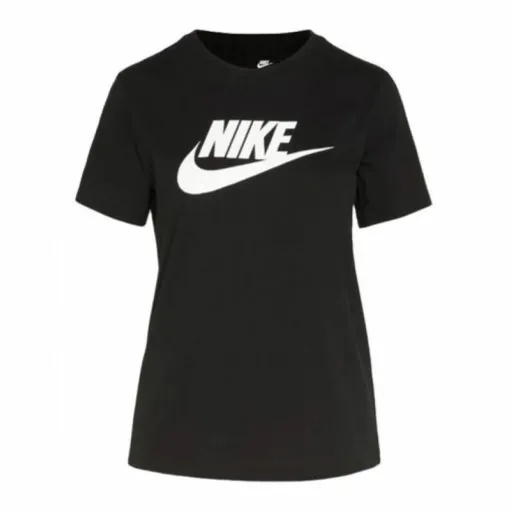 Camisola de Manga Curta Mulher TEE ESSENTL Nike ICN DX7906 010  Preto